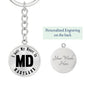 Heart In Maryland v01 - Luxury Keychain