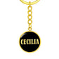 Cecilia v02 - Luxury Keychain
