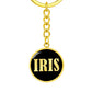Iris v02 - Luxury Keychain