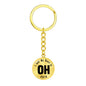 Heart In Ohio v01 - Luxury Keychain