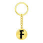 Initial F v1b - Luxury Keychain
