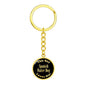 Spanish Water Dog v2 - Luxury Keychain