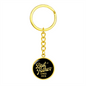Best Father Since 2016 v3 - Luxury Keychain