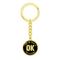Heart In Oklahoma v02 - Luxury Keychain