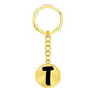 Initial T v1b - Luxury Keychain