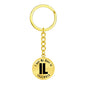 Heart In Illinois v01 - Luxury Keychain