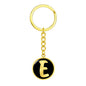 Initial E v2b - Luxury Keychain