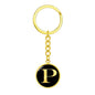 Initial P v2a - Luxury Keychain