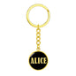 Alice v02 - Luxury Keychain
