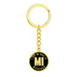 Heart In Michigan v02 - Luxury Keychain