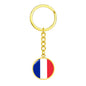 French Flag - Luxury Keychain