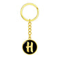 Initial H v2b - Luxury Keychain