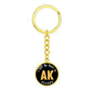 Heart In Alaska - Luxury Keychain