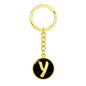 Initial Y v2b - Luxury Keychain