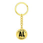 Heart In Alabama v01 - Luxury Keychain