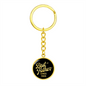 Best Father Since 1984 v3 - Luxury Keychain