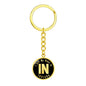 Heart In Indiana v02 - Luxury Keychain