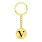 Initial V v1a - Luxury Keychain