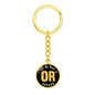 Heart In Oregon - Luxury Keychain