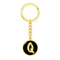 Initial Q v2b - Luxury Keychain