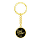 Best Father Since 1973 v3 - Luxury Keychain