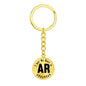 Heart In Arkansas v01 - Luxury Keychain