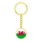 Welsh Flag - Luxury Keychain