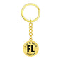 Heart In Florida v01 - Luxury Keychain