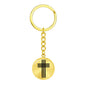 Stylized Cross - Luxury Keychain