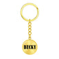 Becky v01 - Luxury Keychain