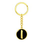 Initial I v2b - Luxury Keychain
