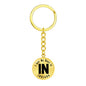 Heart In Indiana v01 - Luxury Keychain
