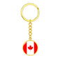 Canadian Flag - Luxury Keychain