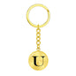 Initial U v1a - Luxury Keychain