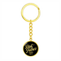Best Father Since 1977 v3 - Luxury Keychain