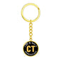 Heart In Connecticut - Luxury Keychain