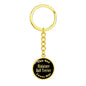 Miniature Bull Terrier v2 - Luxury Keychain