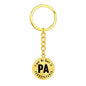 Heart In Pennsylvania v01 - Luxury Keychain