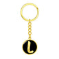 Initial L v2b - Luxury Keychain