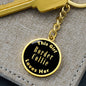Border Collie v2 - Luxury Keychain