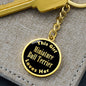 Miniature Bull Terrier v2 - Luxury Keychain