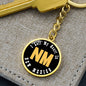 Heart In New Mexico - Luxury Keychain