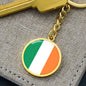 Irish Flag - Luxury Keychain