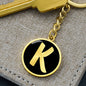 Initial K v2b - Luxury Keychain