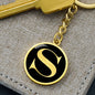 Initial S v2a - Luxury Keychain