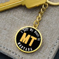 Heart In Montana - Luxury Keychain