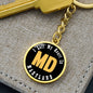 Heart In Maryland - Luxury Keychain