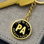 Heart In Pennsylvania v02 - Luxury Keychain