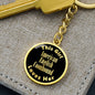 American English Coonhound v2 - Luxury Keychain