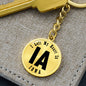 Heart In Iowa v01 - Luxury Keychain